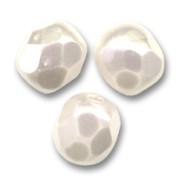 Facettes 6 mm White Pearl x25|raw }}