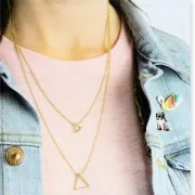 Intercalaire origami en métal It's Magic Made by Me 16 mm Licorne argenté