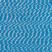 Cordon coton avec fil métallique pour réaliser des pompons 0.8 mm Bleu/Argenté x 20m