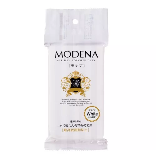 Pâte Padico autodurcissante semi-opaque Modena Blanc x250g