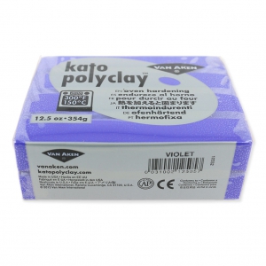 Pâte polymère Kato Polyclay 354 gr Violet (n°505)