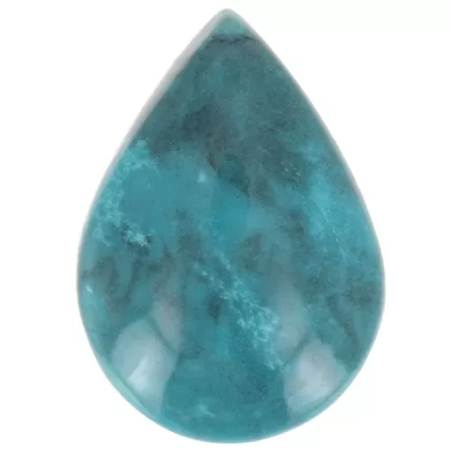 Cabochon poire 14x10 mm Turquoise naturelle x1