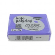 Pâte polymère Kato Polyclay  56 gr Violet (n°205)