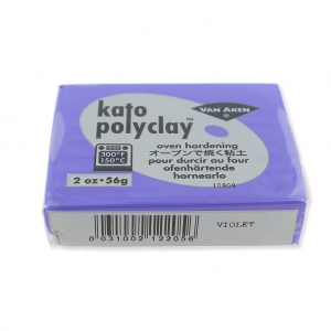 Pâte polymère Kato Polyclay  56 gr Violet (n°205)