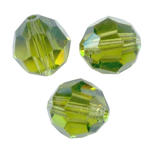 Rondes PureCrystal 5000 6 mm Olivine  x6