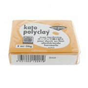 Pâte polymère Kato Polyclay  56 gr Doré (n°291)|raw }}