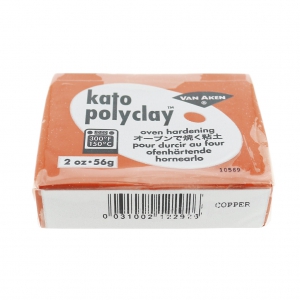 Pâte polymère Kato Polyclay 56 gr Cuivré (n°292)