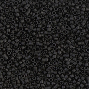 Miyuki Delica 11/0 DB0310 - Black Mat x100g