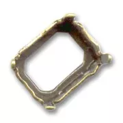 Serti griffe 4600 10x8 mm bronze
