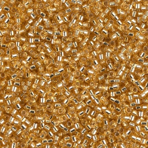 Miyuki Delica 11/0 DB0042 - Gold Silver Lined x100g