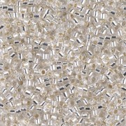 Miyuki Delica 11/0 DB0041 - Crystal Silver Lined x100g