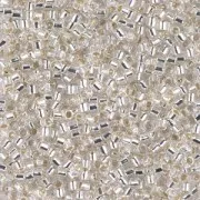 Miyuki Delica 11/0 DB0041 - Crystal Silver Lined x100g