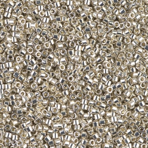 Miyuki Delica 11/0 DB0035 - Galvanized Silver Metallic x100g