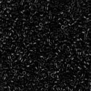 Miyuki Delica 11/0 DB0010 - Black paquet de 100g