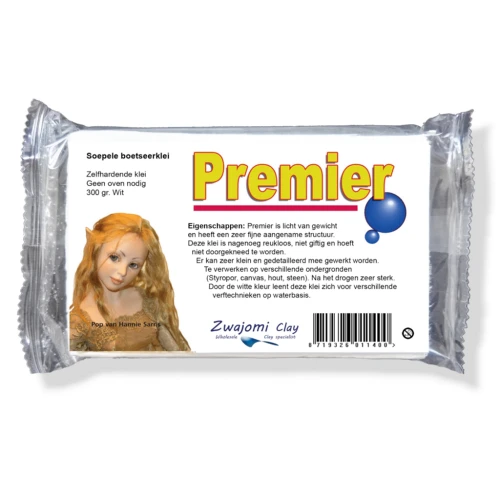 Pâte Padico autodurcissante spécial poupée Premier Blanc x300g