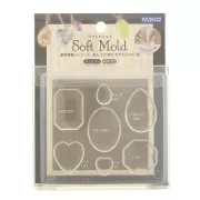 Moule silicone Padico pour pâte polymère et autodurcissante Cabochon/Bijoux