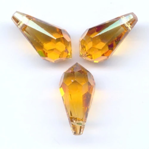 Gouttes PureCrystal 6000 11x5.5 mm Topaz x8
