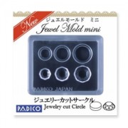 Mini Moule silicone Padico pour pâte polymère/argile/résine UV cabochon Rond|raw }}