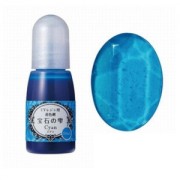 Colorant liquide - Jewel color Padico - pour teinter la résine Cyan x10ml|raw }}