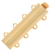 Fermoir 4 rangs 9x25 mm doré|raw }}