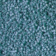 Miyuki Delica 11/0 DB2315 - Opaque Glazed Nile Blue Mat AB x8g