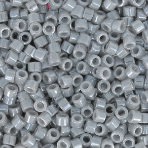 Miyuki Delica 11/0 DB1570 - Opaque Ghost Grey Luster x8g