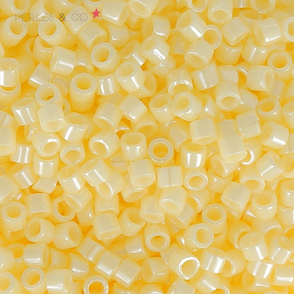 Perles Miyuki Delica 11/0 DB653-TB - Citrouille Opaque Teintées - Verre Japonais