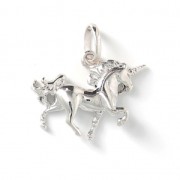 Breloque Licorne 20 mm en Argent 925 x1|raw }}