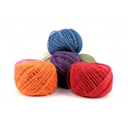 Corde de jute 2 mm Rose x40m