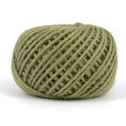 Corde de jute 2 mm Vert Olive x40m|raw }}