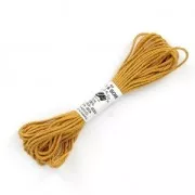 Fil à broder en soie pour broderie et couture- Soie d'Alger Gold (2244) x5m