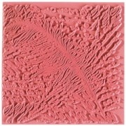 Plaque de texture Efco - Tapis d'empreinte pour pâte 9 cm Poetry