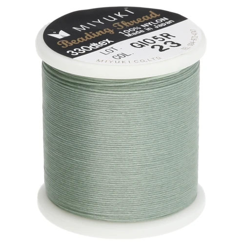 Fil Miyuki Nylon Beading thread B 0.25 mm Carribean (n°23) x50 m