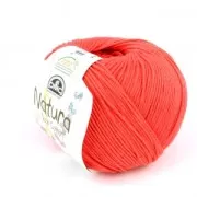 Coton Natura Just Cotton DMC - Pelote coton Coral  (n°18) x 155m