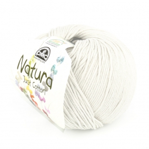 Coton Natura Just Cotton DMC - Pelote coton Ivory (n°02) x 155m