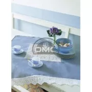 Fil à crocheter Babylo 10 DMC en coton Blanc cassé x 530 m