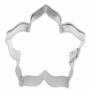 Mini emporte-pièce en fer blanc pour modelage 24x24 mm Lys