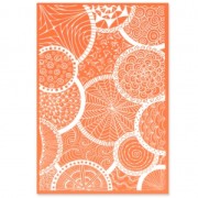 Silk Screen pour Pâte polymère 115x180 mm - Motif Circle Party