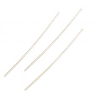 Clou tête plate 75x0.6 mm Gold filled (or laminé) x1