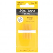 Aiguille à perler John James taille 11 31x0,46 mm x12|raw }}