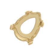 Serti griffe pour cabochon PureCrystal 4320 8x6 mm - Doré x1|raw }}