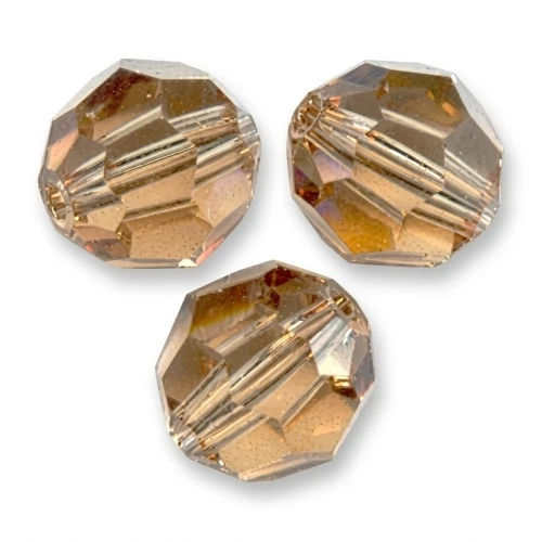 Perle ronde PureCrystal 5000 8 mm - Light Colorado Topaz x1