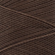 Bobine de fil ciré Linhasita pour micro macramé 1 mm - Café au lait (612) x168m