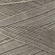 Bobine de fil ciré Linhasita pour micro macramé 1 mm - Gris Taupe (544) x168m
