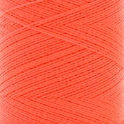 Bobine de fil ciré Linhasita pour micro macramé 0.5 mm - Corail Fluo (394) x335m