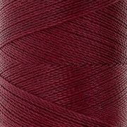 Bobine de fil ciré Linhasita pour micro macramé 0.5 mm - Dark Red (44) x335m