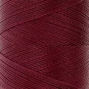 Bobine de fil ciré Linhasita pour micro macramé 0.5 mm - Dark Red (44) x335m