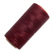 Bobine de fil ciré Linhasita pour micro macramé 0.5 mm - Burgundy (60) x335m