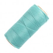 Bobine de fil ciré Linhasita pour micro macramé 0.5 mm - Baby Blue (398) x335m|raw }}