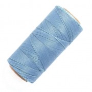 Bobine de fil ciré Linhasita pour micro macramé 0.5 mm - Light Blue (606) x335m|raw }}